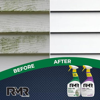 RMR Brands DIY Mold & Stain Remover Bundle, Complete Mold Killer & Mildew Prevention Kit, Disinfectant Spray, Includes 2-32 fluid ounce Bottles - size: 32 Fl Oz (Pack of 2)