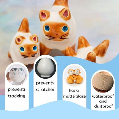 500ml Air Dry Clay Glaze, Air Dry Clay Varnish Can Not Only Used to Prevent Clay Cracking, Scratches, and Wear, Polymer Clay Glaze Can Also Having a Matte Glaze Effect (Matte) - size: B5-500ml-matte