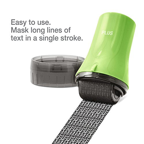 Guard Your ID Wide Advanced Roller 2.0 Identity Theft Prevention Security Stamp Green - color: Green, size: wide