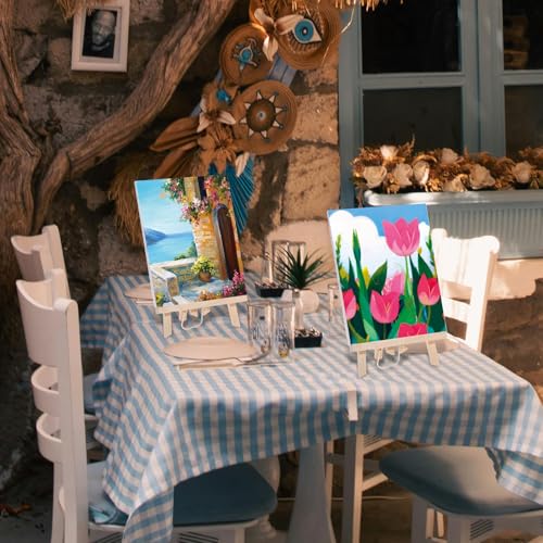 Sherr 12 Pcs Pre Drawn Canvas Pre Printed Canvas for Adults Sip and Paint Party Canvases Painting Kit for Summer Easter Mother's Day Party Favor(Mixed Styles,8 x 10 Inch) - size: 8 x 10 Inch, style: Mixed Styles