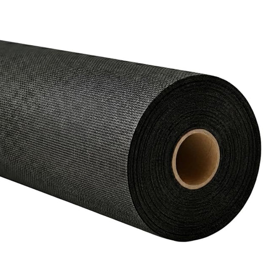Phifertex Vinyl Mesh Roll - Vinyl Fabric by the Yard for Outdoor, Arts & Crafts, DIY Projects Use - Weather-Resistant Mesh Material - Black, 1 Yard x 54 Inches - color: Black, size: 1 Yard