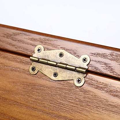 Changsuo Wooden Jewelry Box for Women with Drawer, Small-sized Jewelry Storage Organizer with Acrylic Lid - size: One-drawer