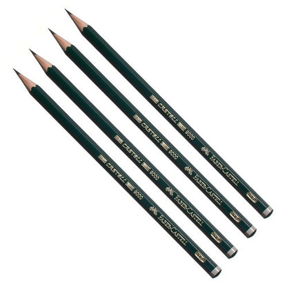 Castell 9000 Graphite Pencil - 4B - size: 1 Count (Pack of 1), style: 4B