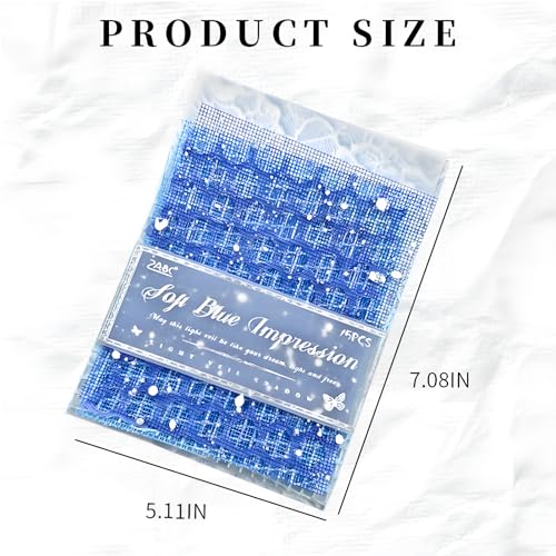 BADAO 90 Sheets Sticker Scrapbook Paper Supplies for DIY Mix Mesh Fabric Scrapbooking Kits 6 Pack 5.11x7.08Inch Textured Aesthetic Paper Scrap Book Material for DIY Decorative Mixed Set
