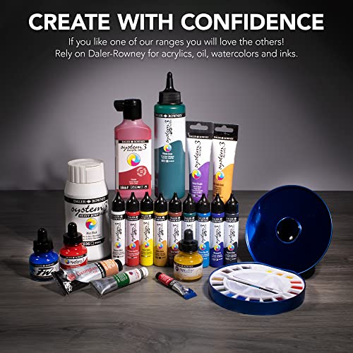 Daler Rowney Georgian Water Mixable Oil Paint Cadmium Red Deep Hue 37ml Tube - Art Paints for Canvas Paper and More - Oil Painting Supplies for Artists and Students - Artist Oil Paint for All Skills