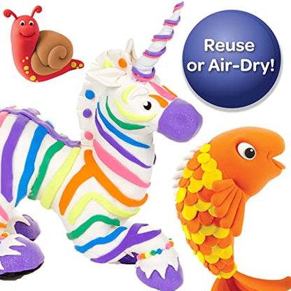 Crayola Model Magic (75ct), Kids Modeling Clay Alternative, 1oz Packs, Teacher Appreciation School Supplies & Classroom Essentials, Air Dry Clay, Ages 3+ - color: Multicolor, size: 75ct