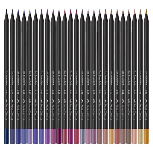 Faber-Castell Colored Pencils, Supersoft EcoPencil, 1207100SOFT, 100 Colors