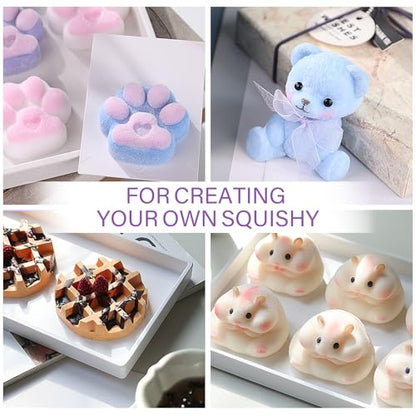 LET'S RESIN Liquid Silicone for Squishy Maker and Silicone Pigment Dye