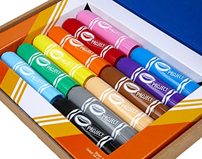 Crayola Quick Dry Paint Sticks, Amazon Exclusive Colors, Paint Set for Kids, 12 Count - size: 1 Count (Pack of 12)