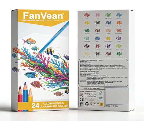 24 Colored Pencils Set,Soft Core Color Pencils for Kids Adults,Vibrant Colors,Break-Resistant,Pre-Sharpened Art Pencils for Drawing, Sketching, Blending, Coloring Books & School Supplies - style: 24 colors