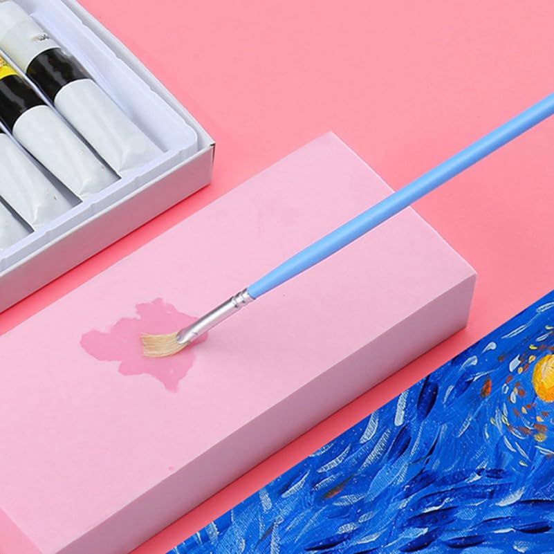 Special Sponge for Brushes 3-Pack Water Absorbing Art Painting Sponges for Watercolor and Gouache Soft and Durable 2.63X1.08X1.18 Inches