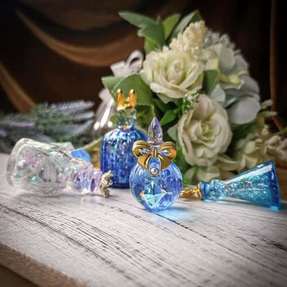 Fantasy Creatures & Potion Bottle Silicone Molds Kit—Make Mythical Dragons, Phoenix & Magic Vials Using Resin, Clay, Wax or Chocolate for Crafts, Jewelry & Cake Decorating