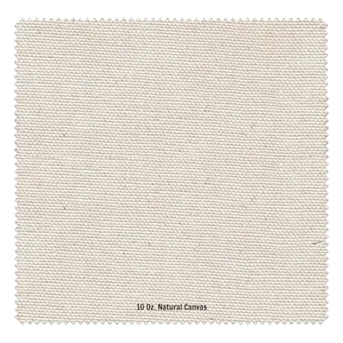 Natural Cotton Duck Canvas 10 Oz –72-Inch Wide x 50 Yards Length - Durable Fabric for Tote Bags, Upholstery, Crafts, Backpacks, Art Projects & DIY Crafts - size: SF-10oz 72-50