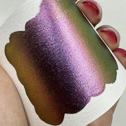 IUILE Handmade Watercolor Paints - Pearl Quarter Pan Set (6 colors) - color: Pearl