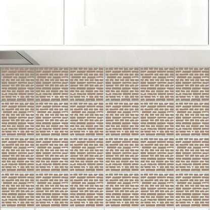12 Sheets Mottled Brick Texture Stencils for Painting, 12 Styles Branch Cell Geometric Pattern Stencil Template Abstract Texture Stencils for Painting on Wall Wood Home Decor - style: Brick Wall Texture