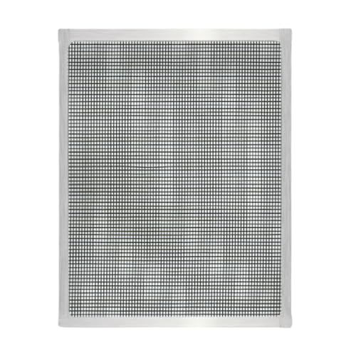 Metro Screenworks Custom Window Screens Fully Assembled and Ready to Install - Window Screen Replacement for House, (Silver) Pre-Framed Mesh Replacement Window Screens, Home, Patio, & More - color: Frame Color - Silver