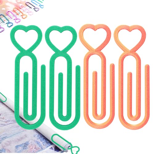 4pcs Diamond Art Canvases Roller Clips, Large Paper Clip Holder for Diamond Painting, Canvas & Paint Paperclips for 5D DIY Art, Plastic Paper Needle for Diamond Art Kits for Adults (Green Orange) - color: Green Orange