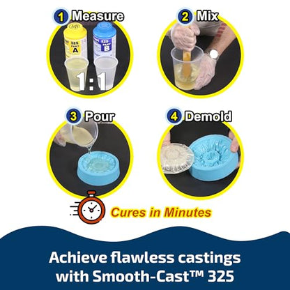 Smooth-On - Smooth-Cast™ 325 ColorMatch™ Series: Low Viscosity Liquid Plastic Casting Resin - Pint Unit