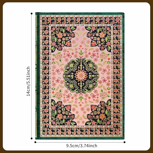 Mlife A6 Small Notebook,Lined Pocket Notebook Hardcover,Journaling Notebooks,192 Pages,100 GSM paper,3.74''* 5.5'',Mini Journal for Women and Man - color: A, size: A6 Lined