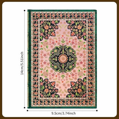 Mlife A6 Small Notebook,Lined Pocket Notebook Hardcover,Journaling Notebooks,192 Pages,100 GSM paper,3.74''* 5.5'',Mini Journal for Women and Man - color: A, size: A6 Lined