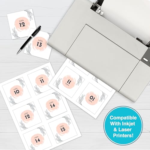PrintWorks White Cardstock 8.5" x 11" - 67 lb/147 gsm Vellum Bristol - 250 Sheets - Made in the USA - SFI® Certified - 92 Bright - Card Stock Printer Paper for School, Craft, & Office Use (00564) - size: 250 Sheets