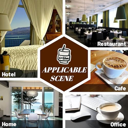 ANTETOK Wooden Coffee Stirrers - Coffee Stir Sticks 5.5 Inch,100pcs Disposable Swizzle Sticks,Swizzle Drink Sticks for Coffee,Tea,Cocktail and Hot Chocolate - size: 5.5Inch-100pcs