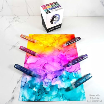 Single Bottles - Vibrant Professional Quality, Huge 20ml Bottles, Intensely Saturated, High Gloss, for Painting, Tumblers & Epoxy Resin Art (Radiant Pink)