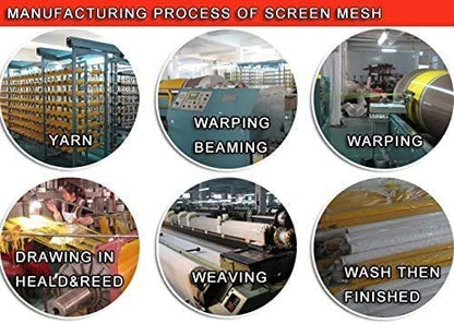 3 Yards 1.27 Meters Silk Screen Printing Fabric Mesh Screen Printing Mesh Wide High Tension Mesh Making Ink Supplies (160 Mesh_64T)