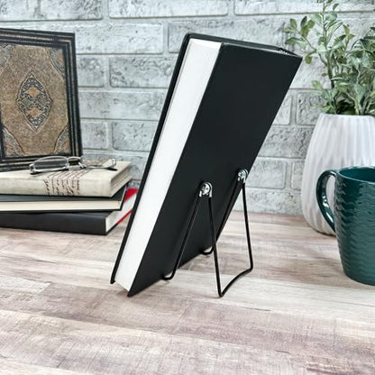 GIBSON HOLDERS 6A Adjustable Black Wire Display Easel, 3.5" W x 4.75" D x 4.75" H, Pack of 8 - size: 8-Pack
