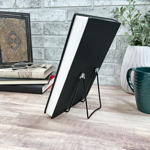 GIBSON HOLDERS 6A Adjustable Black Wire Display Easel, 3.5" W x 4.75" D x 4.75" H, Pack of 6 - size: 6-Pack