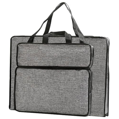 Art Portfolio Bag, 14x20inch Large Capacity Art Portfolio Case with Handles, Waterproof Portfolio Bag Organizer, Artist Carrying Bag for Artwork Sketch Drawing Canvas Photography Poster
