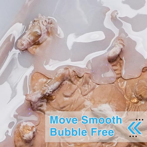 LET'S RESIN Silicone Mold Making Kit 15A, 4H Faster Curing Liquid Silicone Rubber, Super Elastic Translucent Clear Mold Making Kit, Molding Silicone for Silicone Molds, Soap Making, Clay(22lbs) - size: 352oz