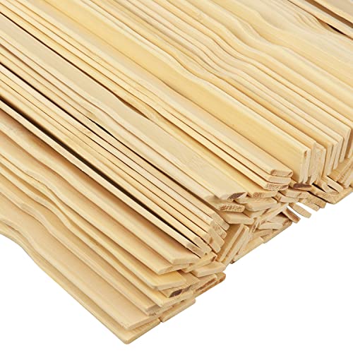 Paint Mixing Sticks 300 PCS 12 Inch Wood Stirrers, Wooden Stirrers Mixing Sticks for DIY Crafts, Painting, Crafting Resin Wood Paddle, Hobby Projects, Garden, by GNIEMCKIN - size: 300 PCS 12 Inch