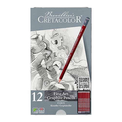 Cretacolor Fine Art Graphite Set, Set of 12