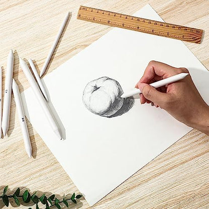 Fulmoon 288 Pcs Blending Stump and Tortillion Set Paper Art Blenders for Drawing Sketch Shading Pencil Oil Pastel Blender Tools Drawing Supplies for Artists Students and Beginners (Assorted) - style: Assorted