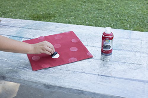 TULIP ColorShot Fabric Spray Paint for Upholstery, Permanent Spray-On Fabric Paint for Furniture, 8 oz, Scarlet Red - color: Scarlet Red