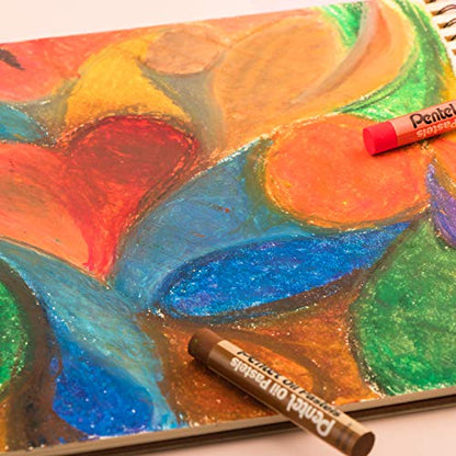 Pentel Oil Pastels - 50 Color Set (PHN-50)