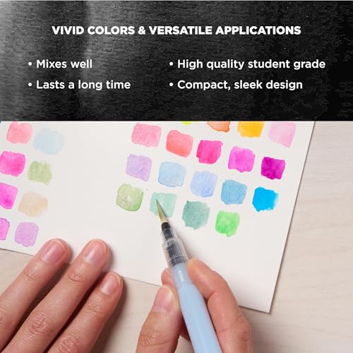 SAKURA Pocket Set Koi Watercolor Kit, 24 Colors Count