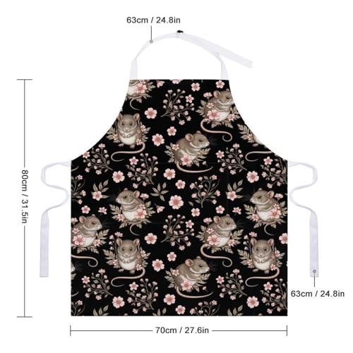 Chef Bib Apron for Restaurant, Anti-Stain with Pocket Adjustable, Cooking Dishwashing Lab Use - color: Style (560)
