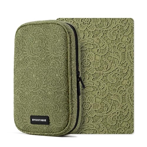 BYOOTIQUE Travel Makeup Brush Holder Bag Cosmetic Brush Organizer Rococo Green - color: Rococo Green