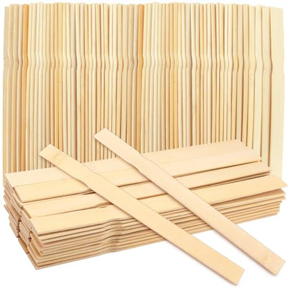 120 Pack 12 Inch Wooden Paint Stir Sticks - Multi-Purpose Paint Stirrers for Mixing Paint, Garden Markers, Library Labels & Craft Projects, Durable Unfinished Wood Stir Sticks