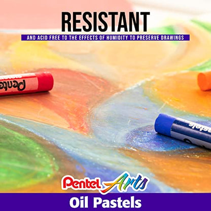Pentel Arts Oil Pastels - 432 Piece Classroom Size Pack (PHN-12CP2) - size: 324 Count (Pack of 1)