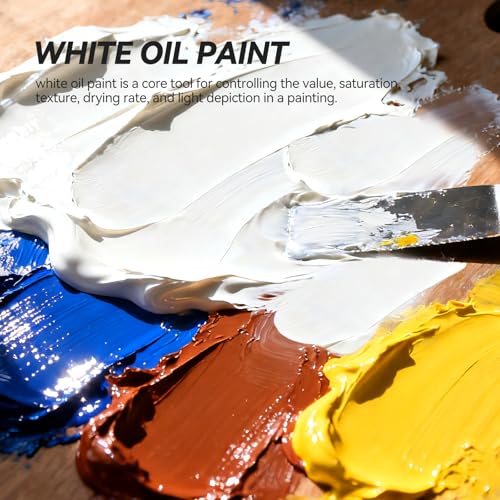 Paul Rubens Oil Paint, 20 Colors*50ml LargeTubes & 3 * 50 ml LargeTubes Titanium White,Professional Oil Colors with High Saturation, Creamy Texture and Consistency,Art Supplies for Artists, Students,