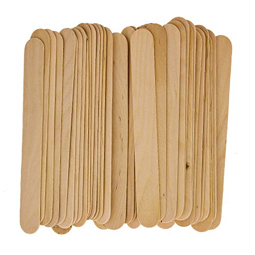 TCP Global Wood Paint Mixing Sticks - 50 Pack - Automotive, Crafts, Airbrush, Art