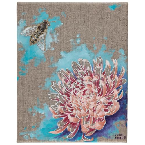 Senso Clear Primed Linen Canvas Pads - 11x14- Clear Primed Heavyweight Linen Sheets Travel-Friendly Canvas Paper for Acrylic Oil Painting Mixed Media Sketching Drawing - size: 11"x14"