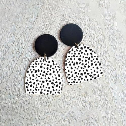 Polymer Clay Transfer Paper, 10 Pcs Leopard Print Shape Water Soluble Transfer Sheet for Polymer Clay for Polymer Clay Earrings Jewelry Making Disposable Stickers DIY Crafts 5.82X3.93 inch - color: Leopard