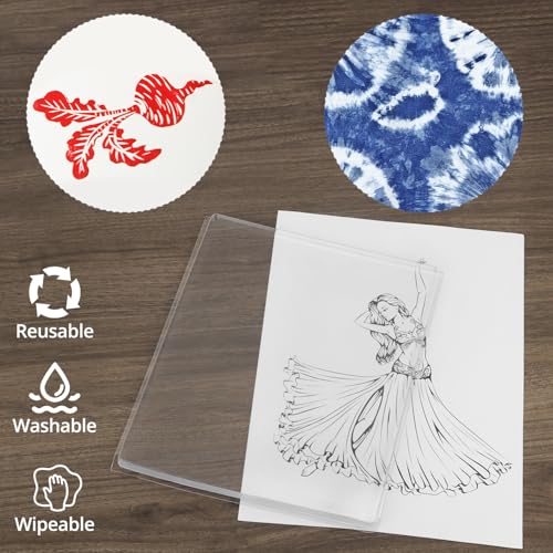 QWORK Monoprinting Print Plate, 8" X 10" Gel Plate, A4 Art Plate, Gel Printing Plate, Printmaking Supplies