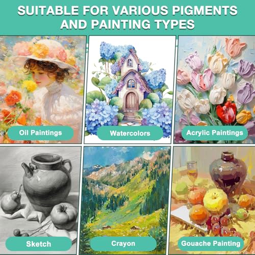 ESRICH 10x10 Stretched Canvas for Painting, 10 Pack Square Canvas for Painting Primed Acid-Free Framed Blank Canvas, Art Canvases for Beginners & Artists to Paint Oil, Acrylic, Pouring Painting. - size: 10X10IN 10 Packs