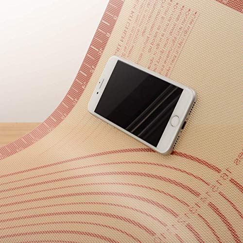 Non-slip Silicone Pastry Mat Extra Large with Measurements 16''By 26'' for Silicone Baking Mat, Counter Mat, Dough Rolling,Oven Liner,Fondant/Pie Crust By Folksy Super Kitchen Red - size: 26"L x 16"W