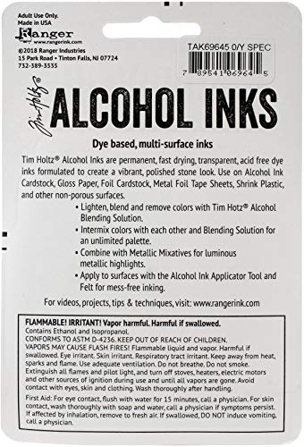 Tim Holtz Alcohol Ink .5oz 3/Pkg-Orange/Yellow Spectrum